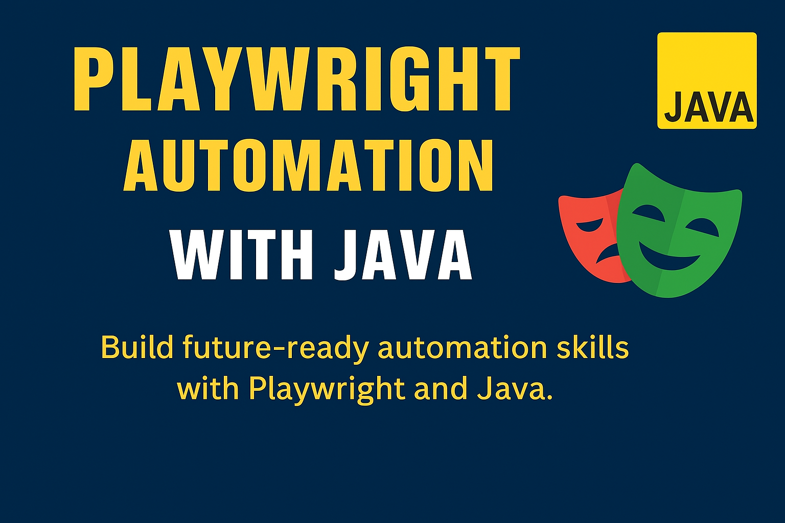 playwright with java Course